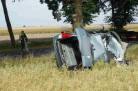 Wypadek drogowy w Łobodnie dn. 08.07.2016