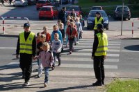 Działania policji i Młodzieżowej Służby Ruchu Drogowego w Kłobucku