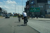 Kłobuccy policjanci wsparli rowerową wyprawę dla Wiktorii