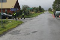 wypadek drogowy w miejscowości Mrówczak